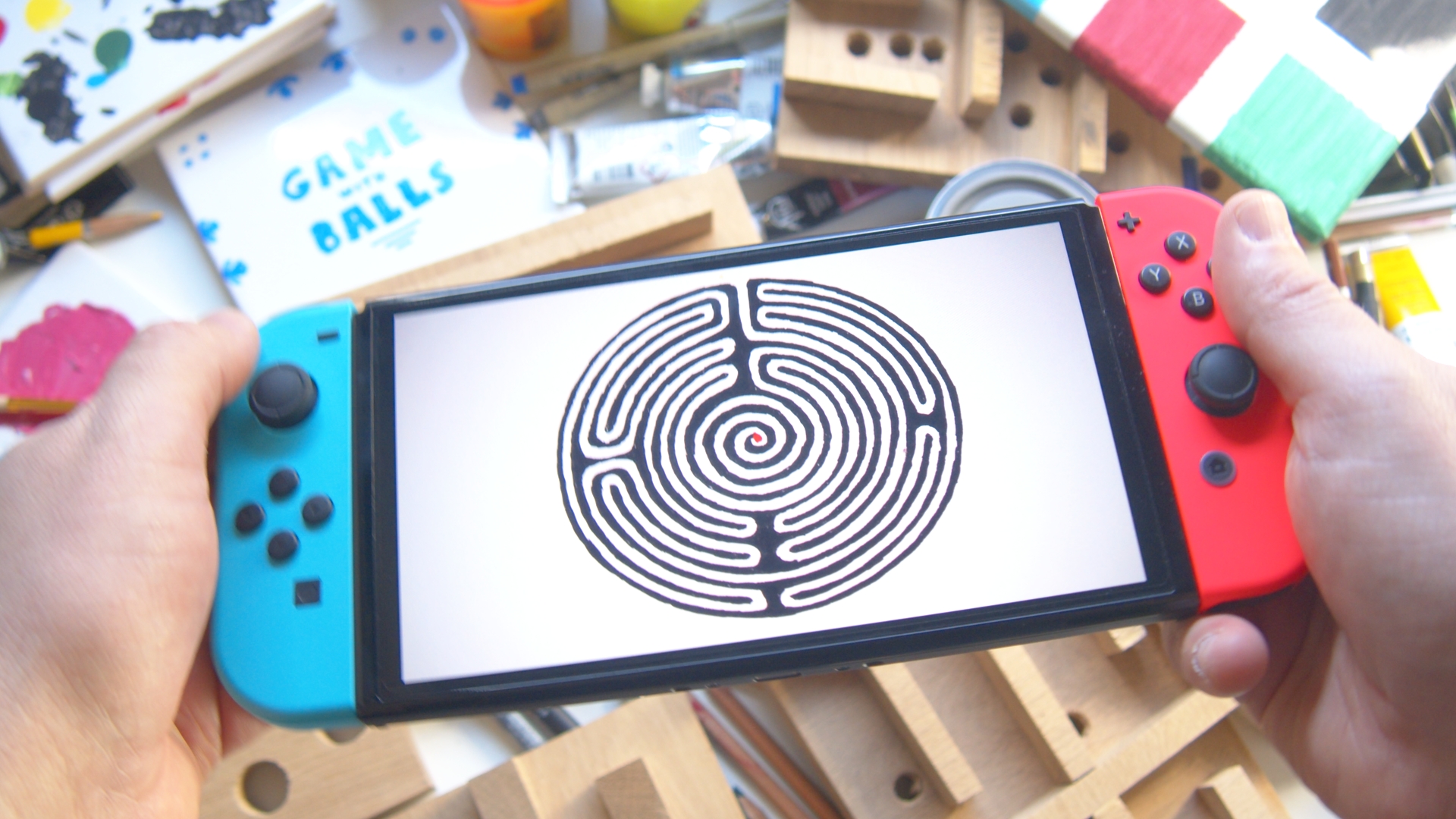 Game With Balls is now available on the Nintendo Switch!