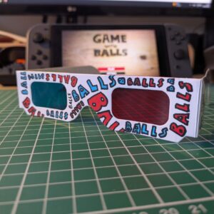Anaglyph 3D Glasses - Game With Balls - #5