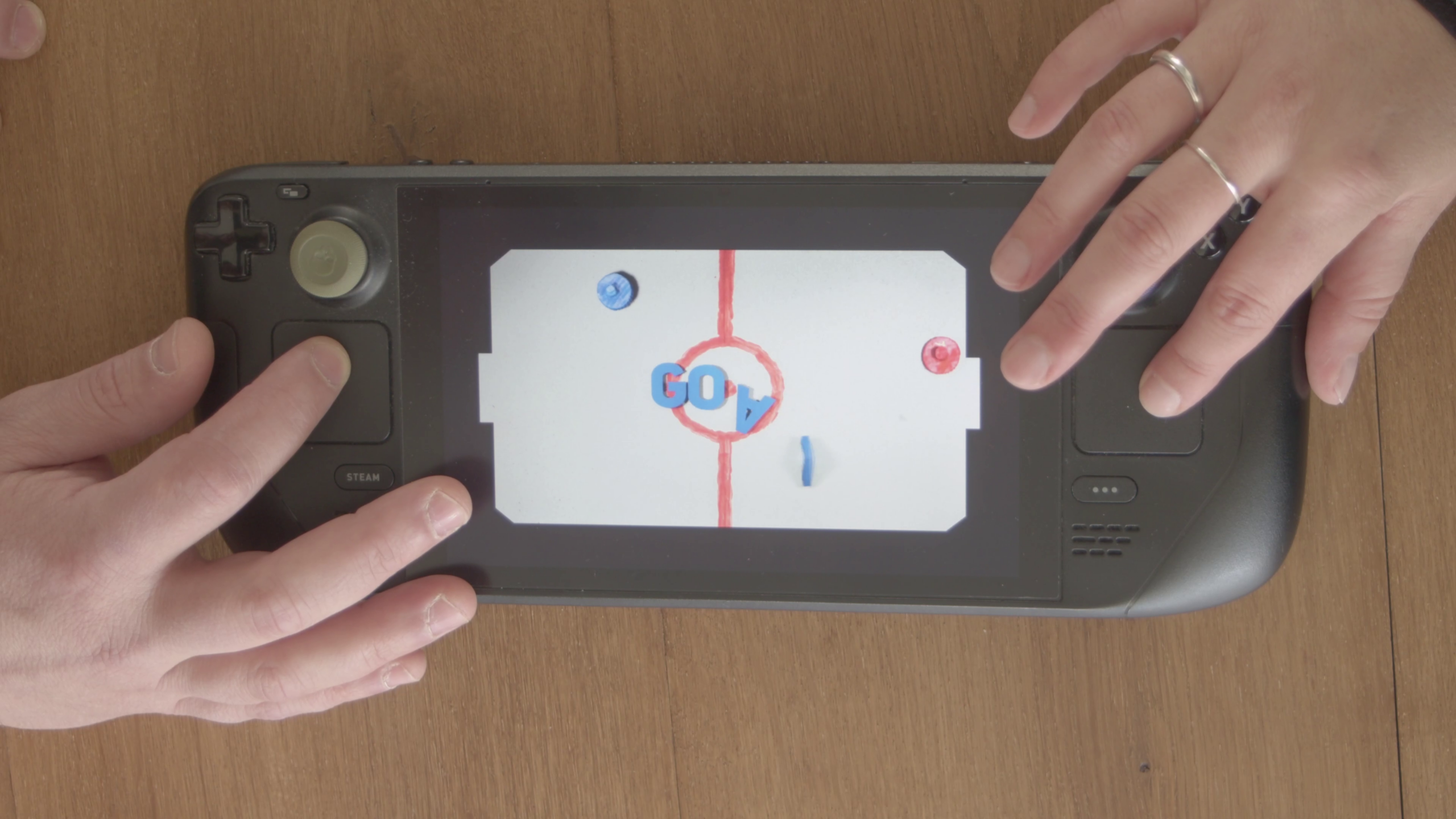 New game in the works: Mini AirHockey